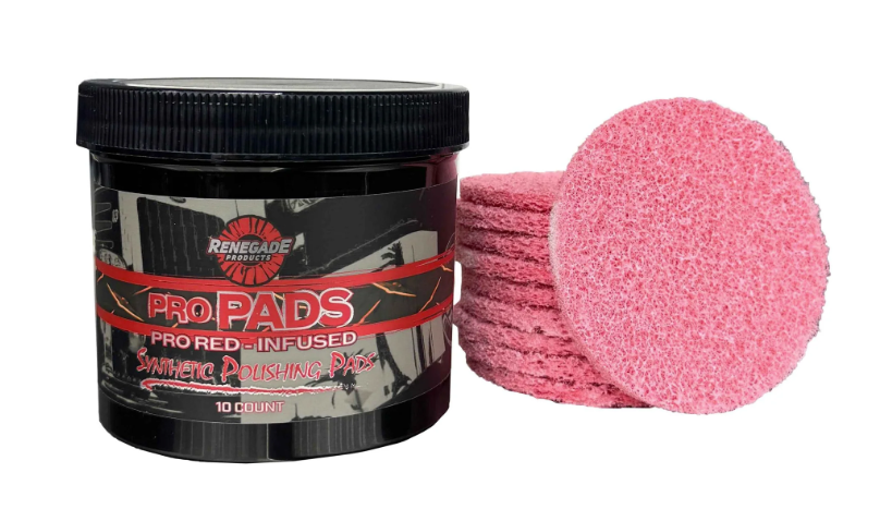 Pro Pads: Pro Red-Infused Polishing Pads